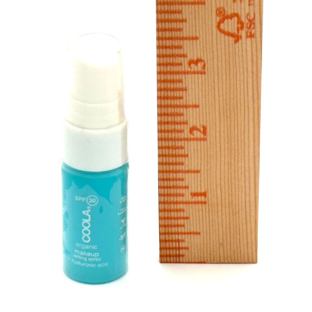 COOLA Organic Makeup Setting Spray SPF 30 Travel Size + Hyaluronic Acid - Picture 2 of 3